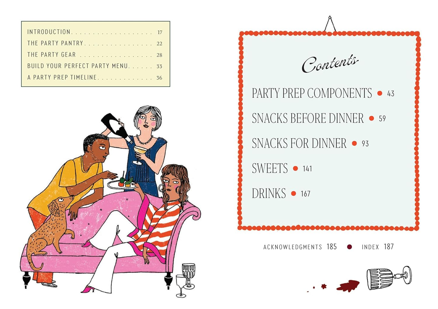 Party Tricks: Easy, Elegant Recipes for Snacking and Hosting - Findlay Rowe Designs
