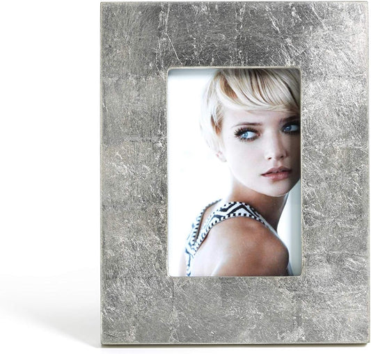 Silver Leaf Photo Frame 4" x 6"