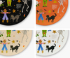 Rifle Paper Co - Melamine Dessert Plates - Halloween Parade - Findlay Rowe Designs