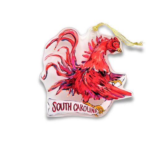Lauren Dunn - Acrylic Ornament - Gamecock