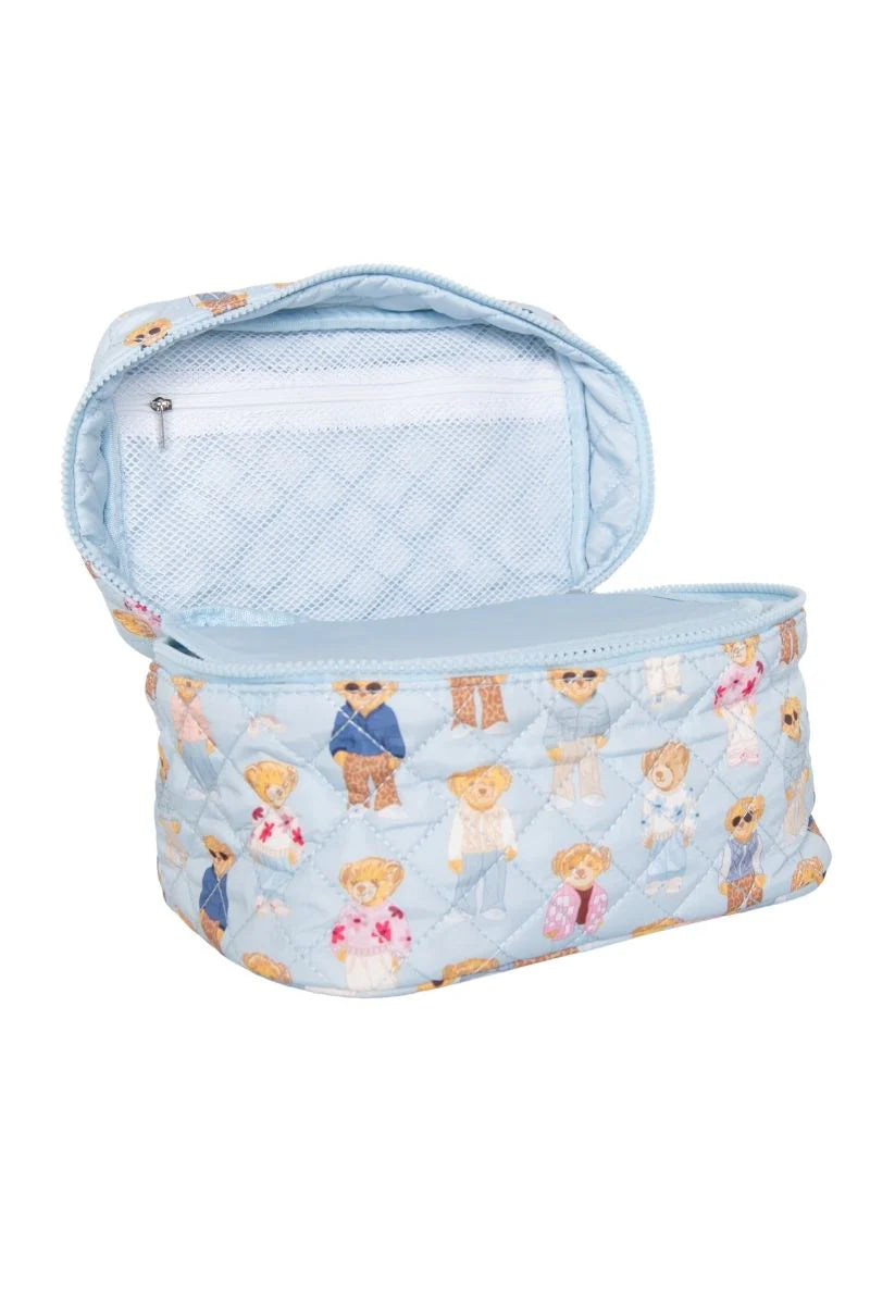 Katydid - Makeup Train Case - Teddy Bears