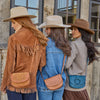 Hobo - Kiva Small Crossbody - Oak  Barrel