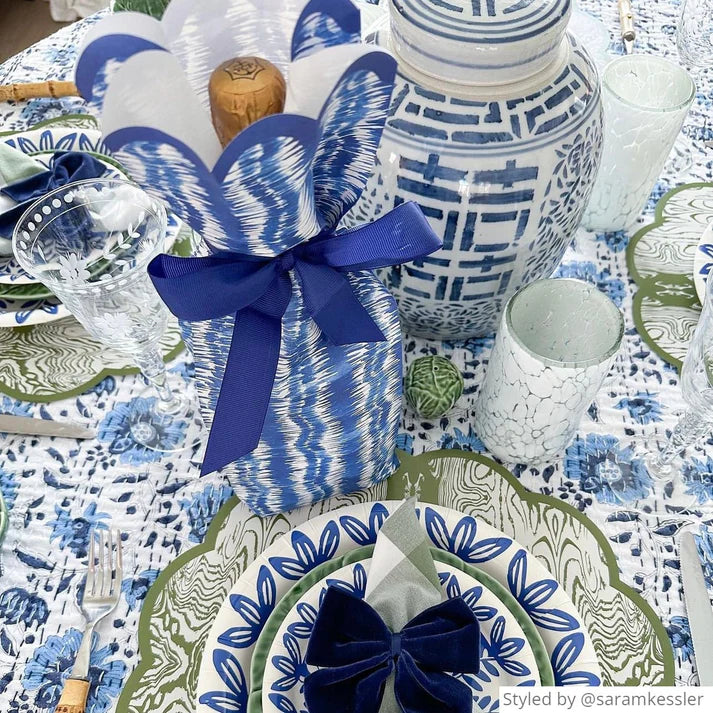 Lucy Grymes - Ikat Wine Gift Bag Kit - Findlay Rowe Designs