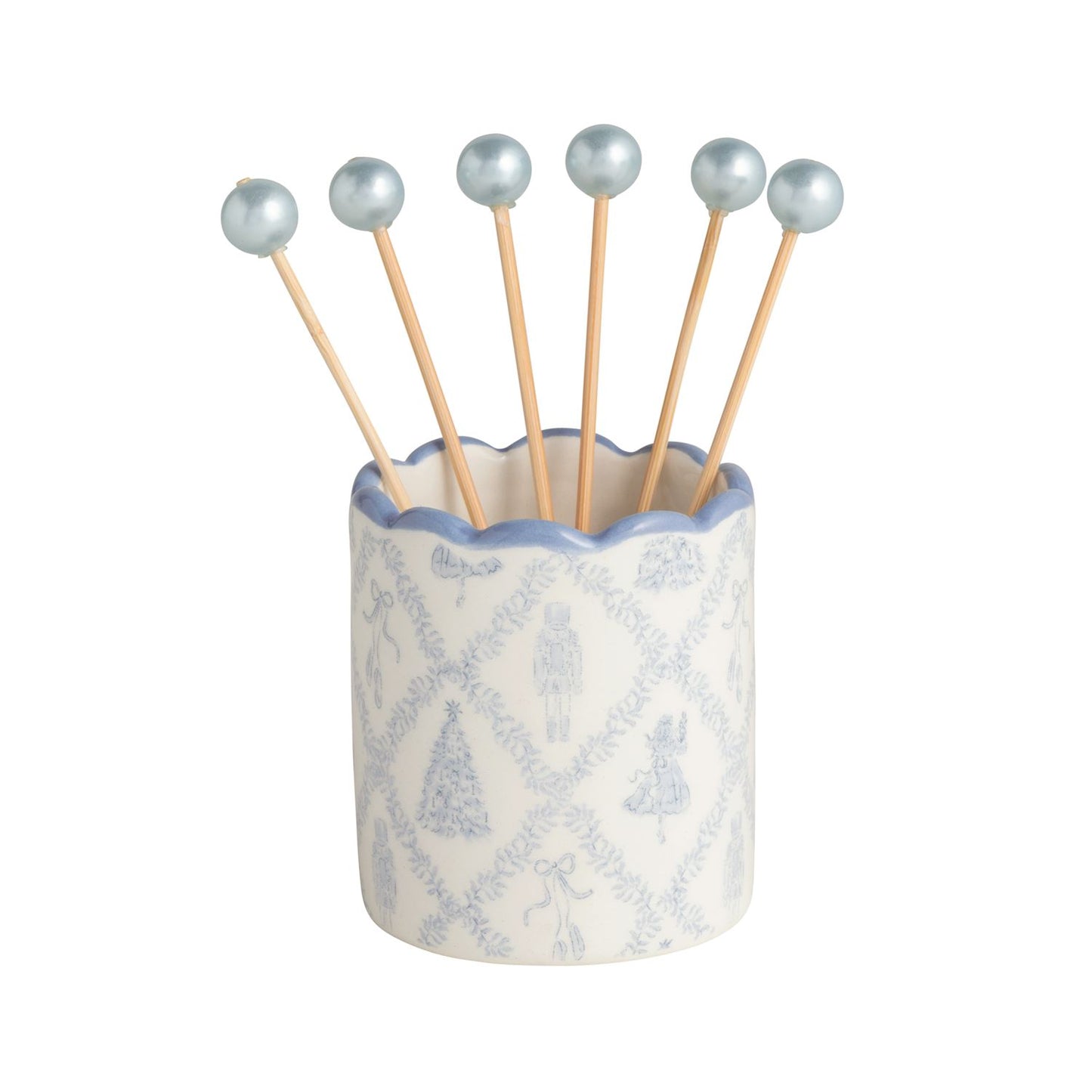 Mudpie - Toothpick Holder - Nutcracker Ballet - Assorted - Findlay Rowe Designs