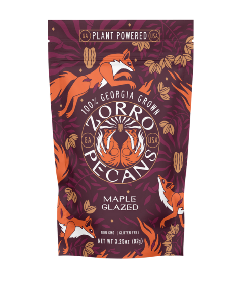 Zorro Pecans - Maple Glazed - 3.5oz - Findlay Rowe Designs