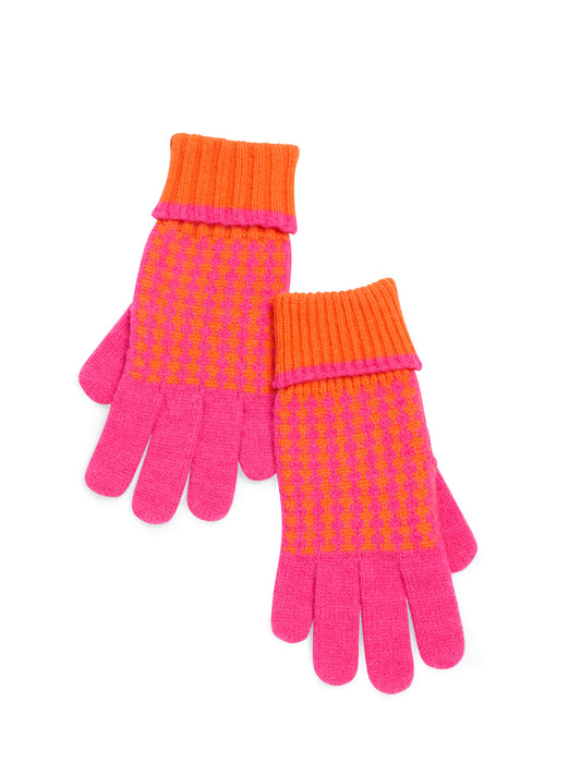 Shiraleah - Hadley Touchscreen Gloves - Pink Orange
