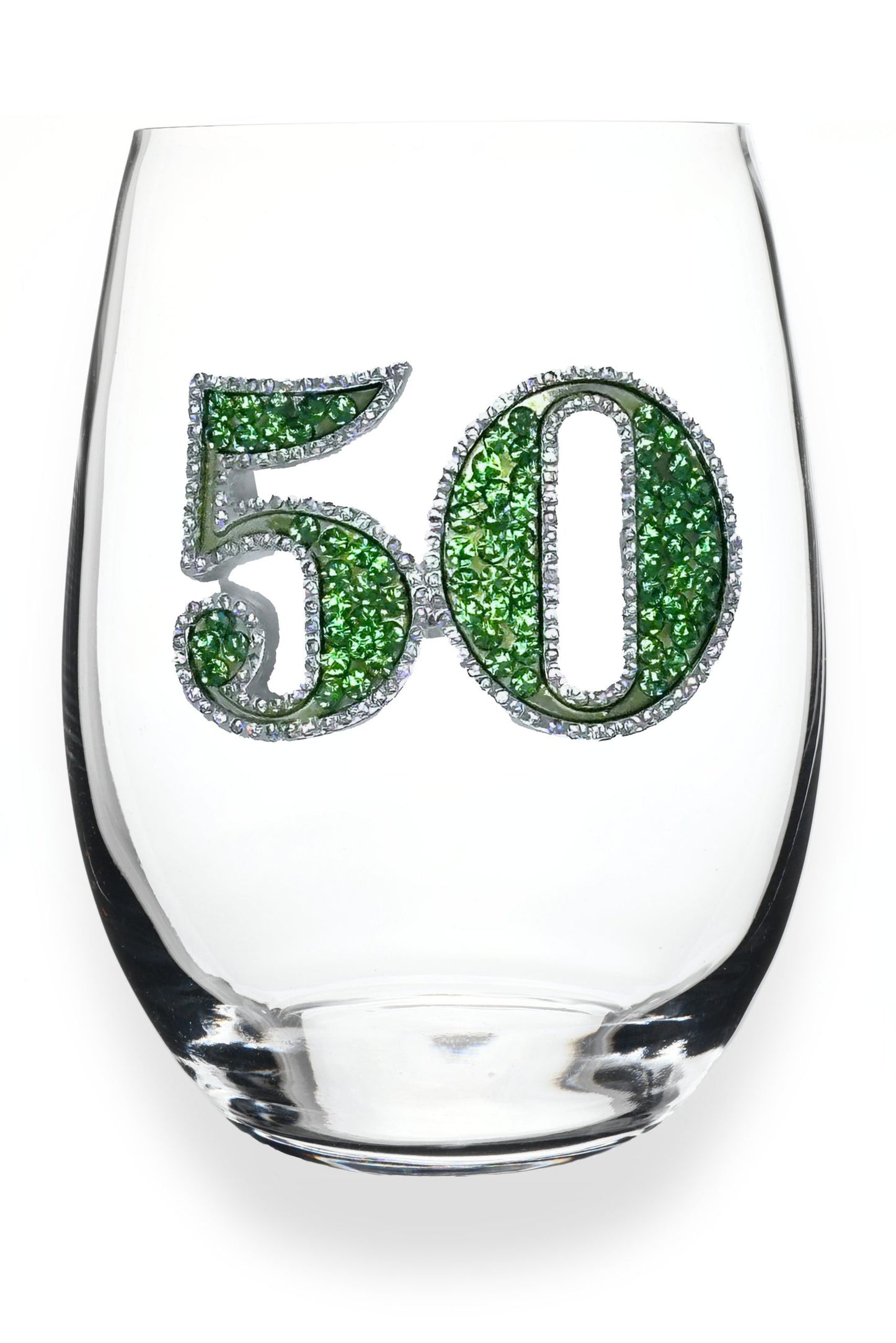 Queens Jewels - Stemless Wine - Jeweled - Findlay Rowe Designs