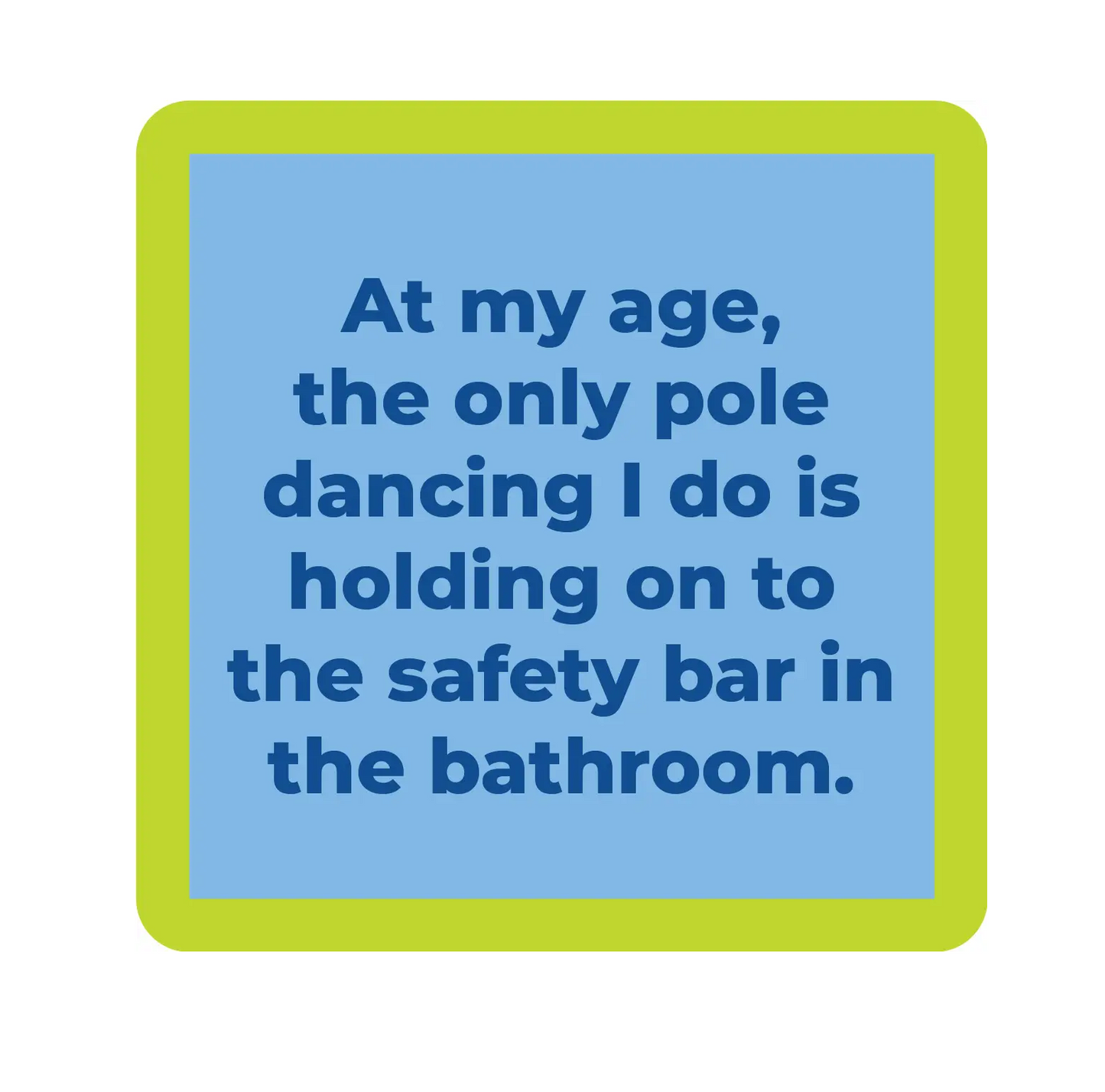 Drinks on Me Coaster - Pole Dancing - Findlay Rowe Designs