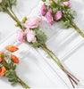 Ranunculus Stem - 25 Inch Pink Real Touch Triple Bloom - Findlay Rowe Designs