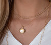 Enewton- 16" necklace gold - cherish small gold locket