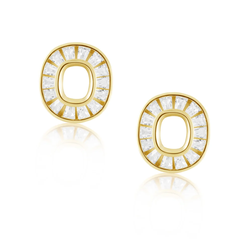 Sahira - Earrings - CZ Eternity Studs - Findlay Rowe Designs