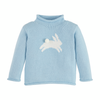 Mud Pie - Baby - Sweater - Rollneck Bunny Blue - Findlay Rowe Designs