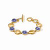 Julie Vos - Bracelet - Solara Stone - Iridescent Tanzanite Blue