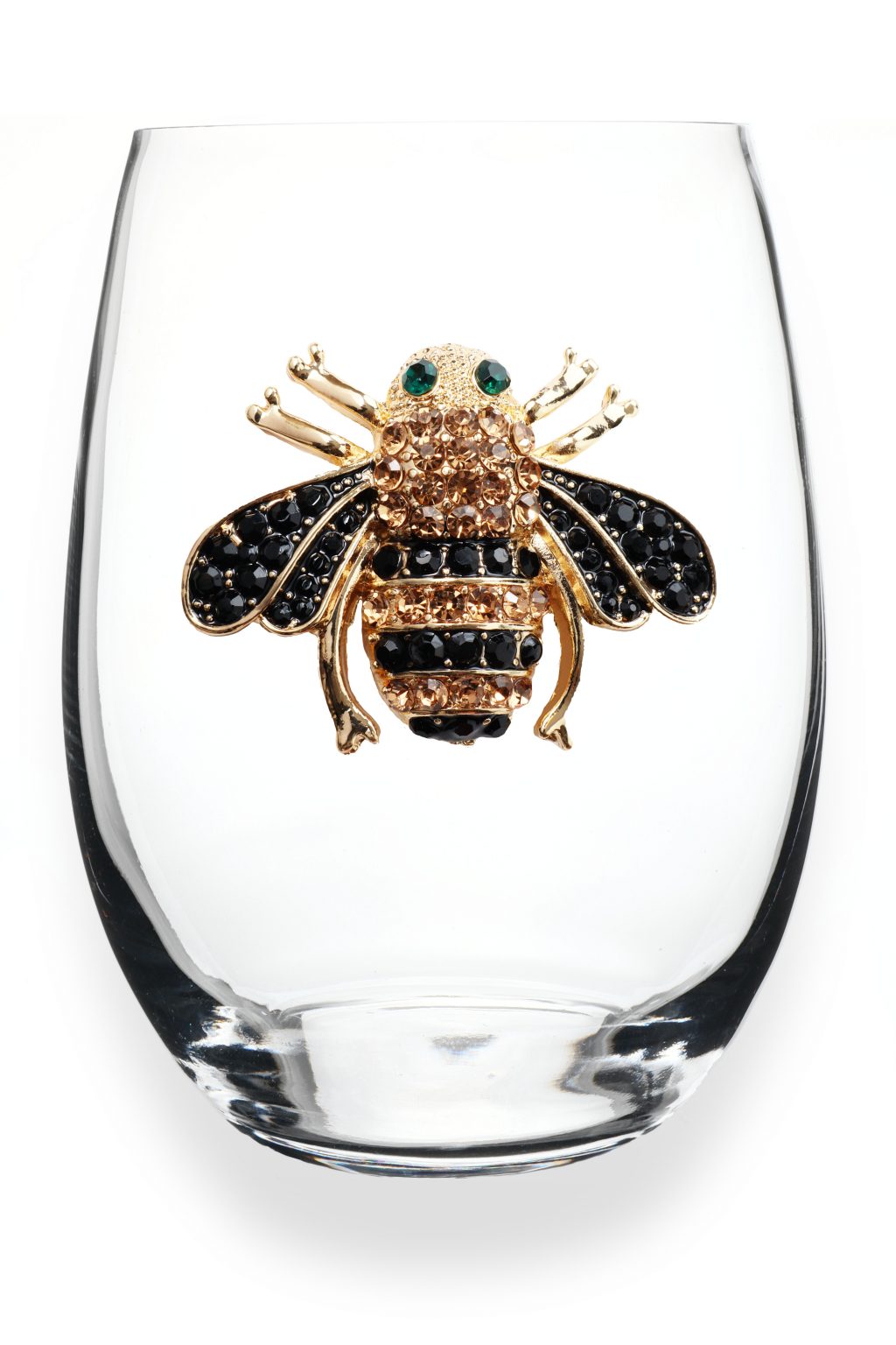 Queens Jewels - Stemless Wine - Jeweled - Findlay Rowe Designs