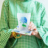 Frosted Party Cups - Blue Hydrangea - Findlay Rowe Designs