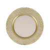 Vietri - Charger Plate - Pelli Glass - Ivory - Findlay Rowe Designs