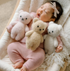 Cuddle+Kind - Baby Bouclé Bear Strawberry - Findlay Rowe Designs