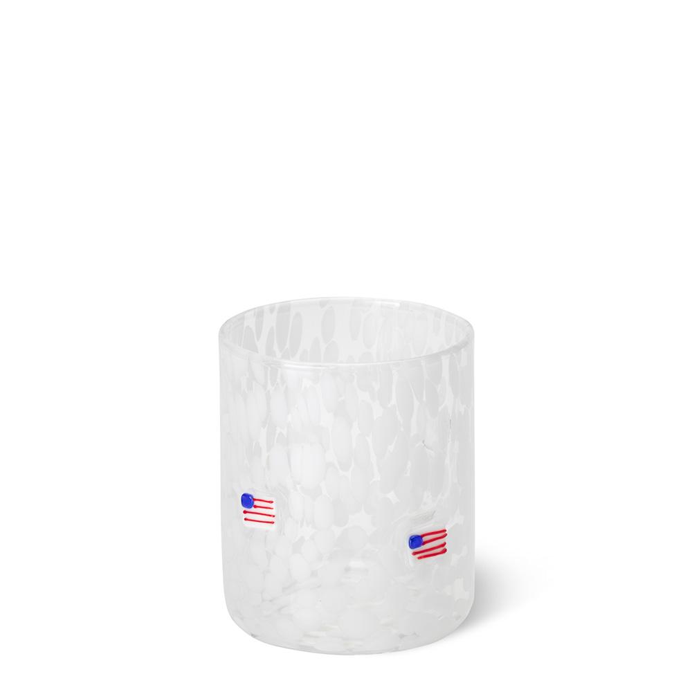 Swig -  Liberty Belle - Handblown Glass - 17oz - Findlay Rowe Designs