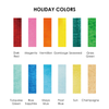 Grabie - Watercolor Pocket Set Of 12 With Brush - Holiday Colors