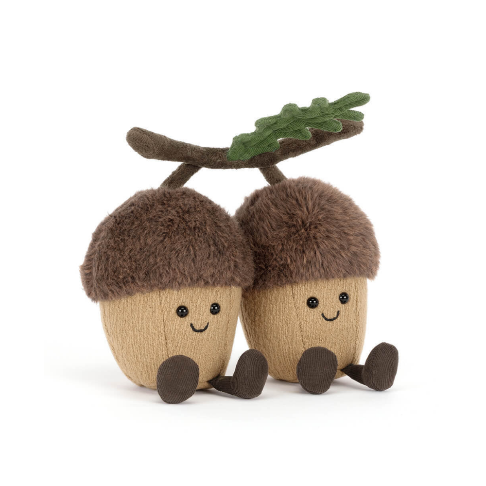 新作 ジェリーキャット Ort & Tum Acorns どんぐり 新品タグ付き Jellycat - Amuseables - Ort and Tum Acorns – Findlay Rowe Designs
