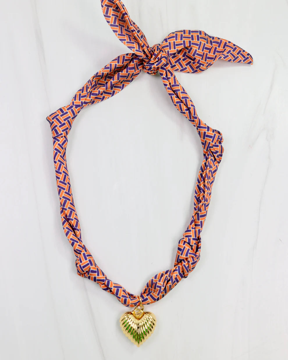 Caroline Hill - Necklace - Serafina Scarf Charm - Findlay Rowe Designs
