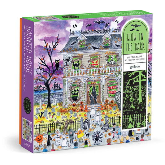 Puzzle - Storrings Haunted House Glow in Dark - 500pc - Findlay Rowe Designs