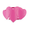 Teleties - Flat Hair Clip - Small - Pink Heart To Heart - Findlay Rowe Designs