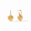 Julie Vos - Earring - Esme Heart Hoop & Charm - Findlay Rowe Designs