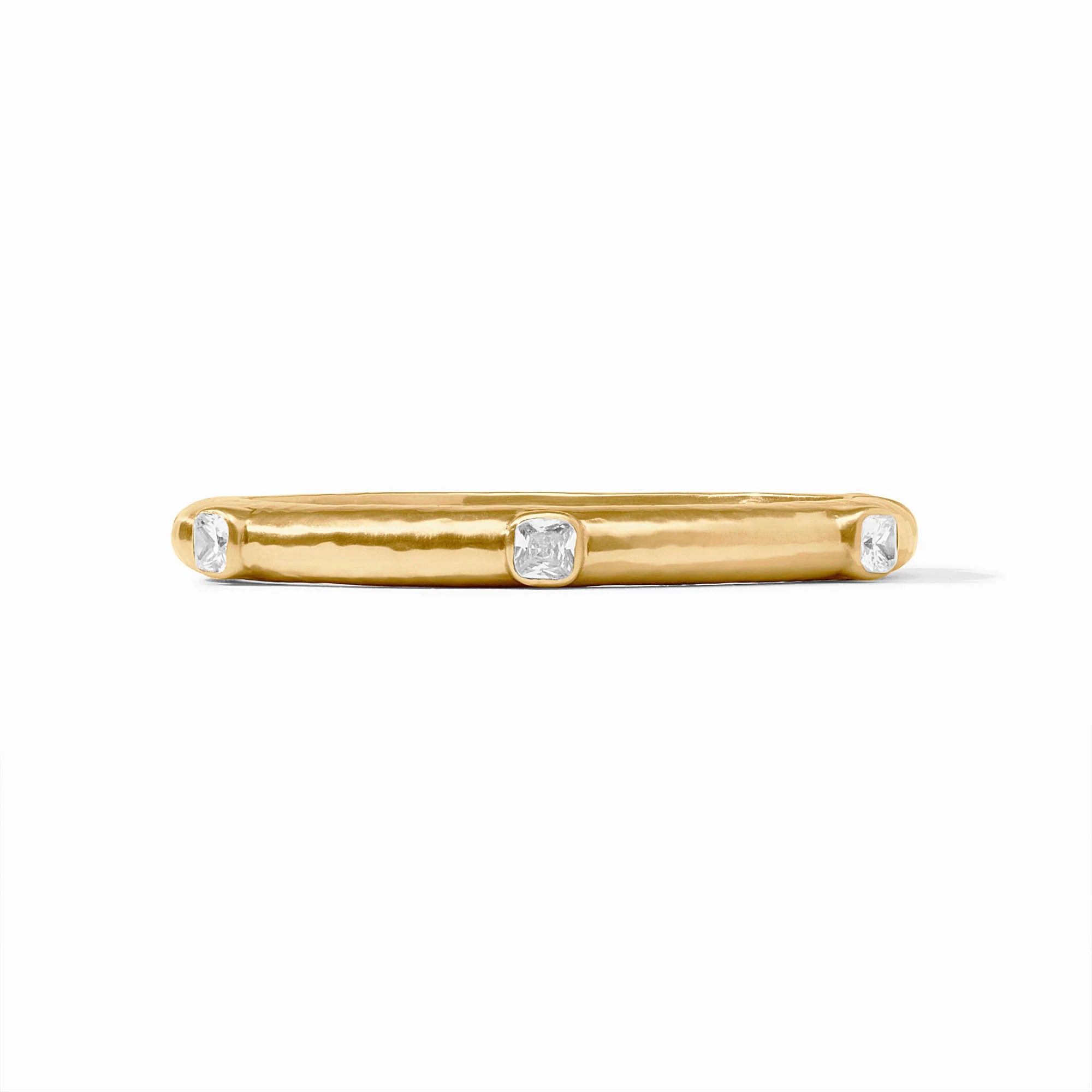 Julie Vos - Bracelet - Catalina Stone Hinge Bangle - Cubic