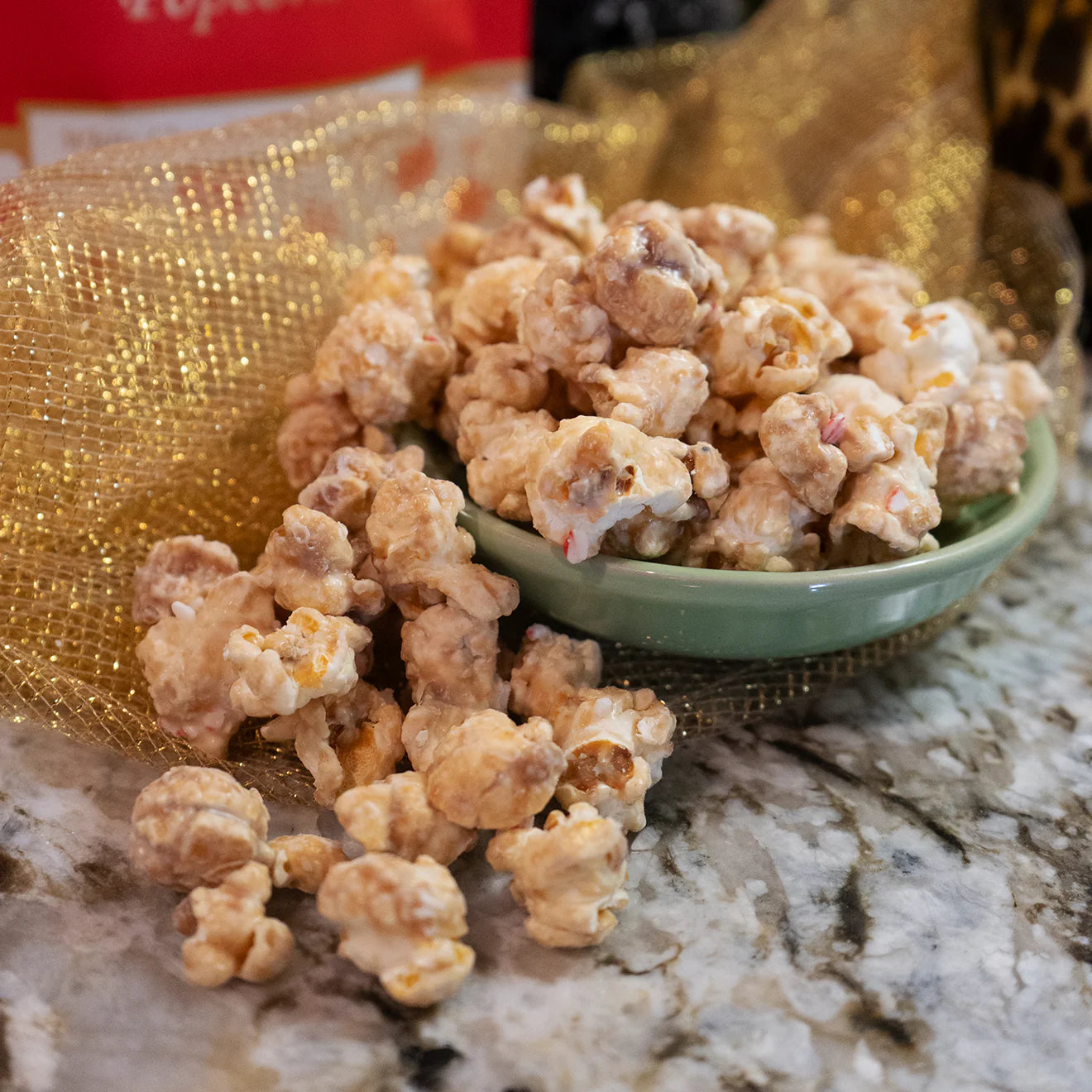 Bear Food - White Chocolate Peppermint Popcorn