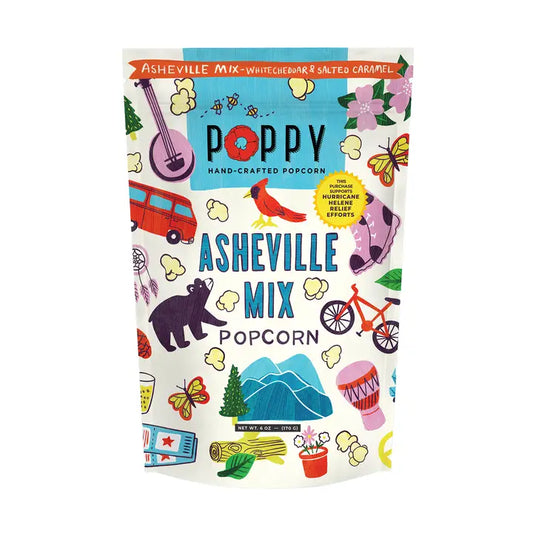 Poppy Popcorn - Asheville Mix Artist Bag - Findlay Rowe Designs