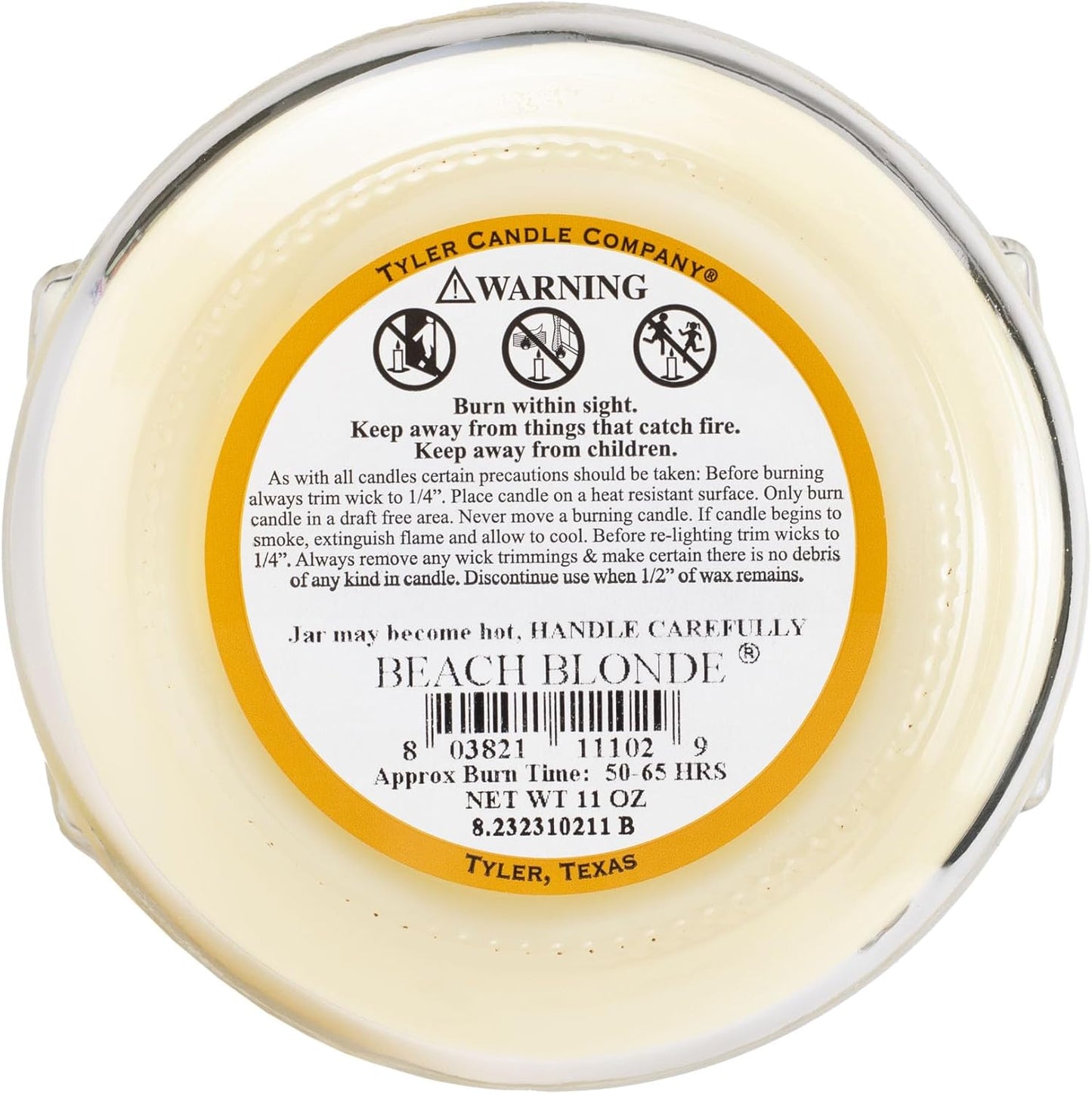 Tyler Candle - Beach Blonde - Findlay Rowe Designs