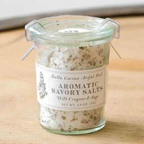 Bella Cucina - Wild Oregano & Sage Savory Salt - 2.6oz - Findlay Rowe Designs