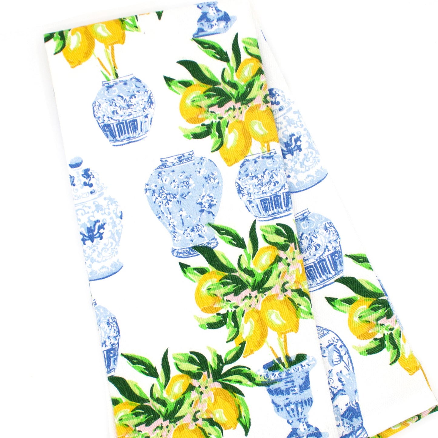 Kitchen Towel - Lemon Ginger Jar - 2pc Set - Findlay Rowe Designs