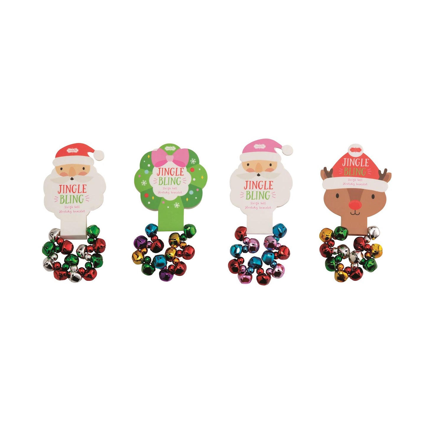 Mud Pie - Christmas Girls Jingle Bling Bracelets