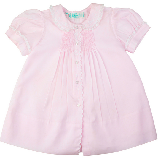 Feltman Brothers- 3Mo PinkScalloped Trim Slip Dress - Findlay Rowe Designs