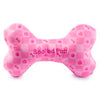 Haute Diggity Dog - Chewy Vuiton Bone - Pink Checker - Large - Findlay Rowe Designs