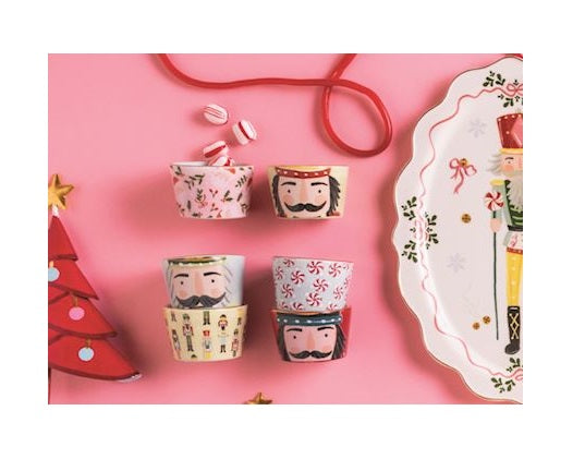 Mud Pie - Patterned Tidbit Bowl Set of 2