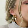 Natalie Wood - Earring - Hoop Just Dance - Gold