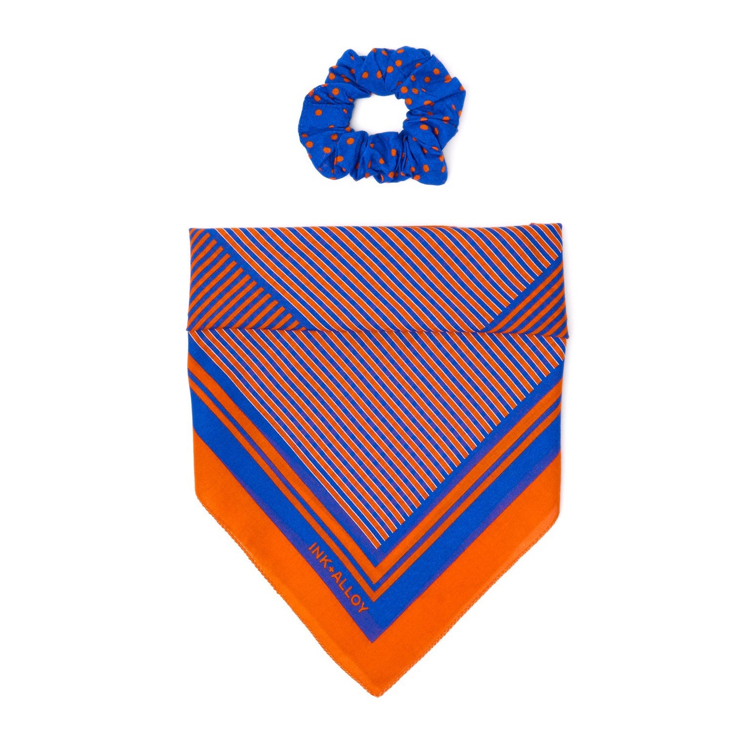 Ink + Alloy - Scarf and Scrunchie Set - Gameday - Findlay Rowe Designs
