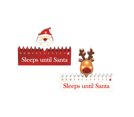 Mud Pie - Christmas Countdown Blocks