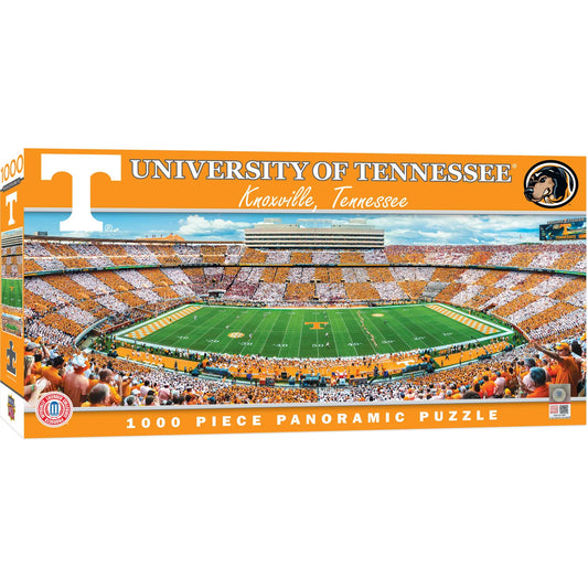 Puzzle - Tennessee Volunteers - 1000 Piece Panoramic Puzzle - Center View - Findlay Rowe Designs