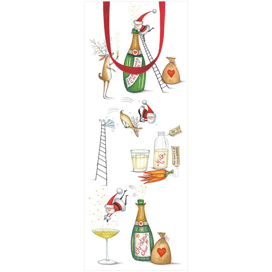 CASPARI- SANTA SPLASH BOTTLE BAG - Findlay Rowe Designs