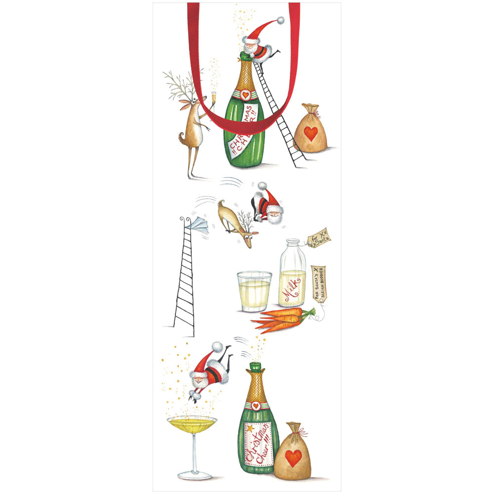 CASPARI- SANTA SPLASH BOTTLE BAG - Findlay Rowe Designs