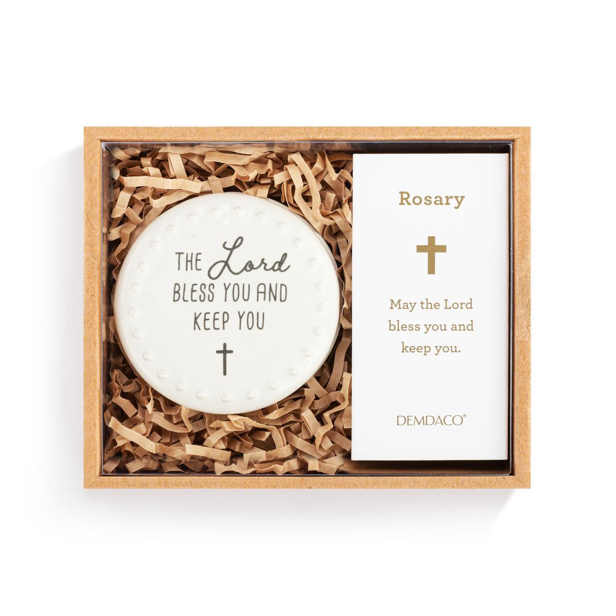 Demdaco - Trinket Box & Rosary - 18in