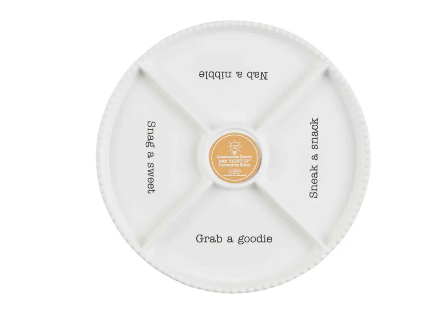 Mud Pie - Divided Serving Tray - Findlay Rowe Designs