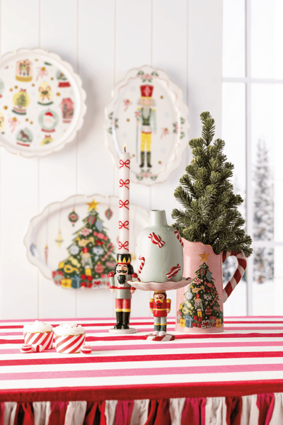 Mud Pie - Taper Candlestick - Nutcracker - Findlay Rowe Designs