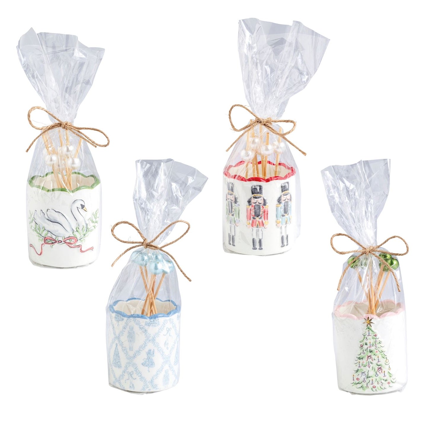 Mudpie - Toothpick Holder - Nutcracker Ballet - Assorted - Findlay Rowe Designs