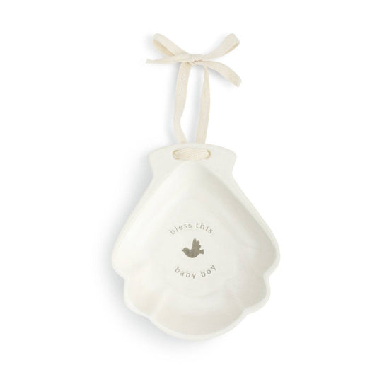 Baptism Bowl - Bless This Baby Boy - Findlay Rowe Designs