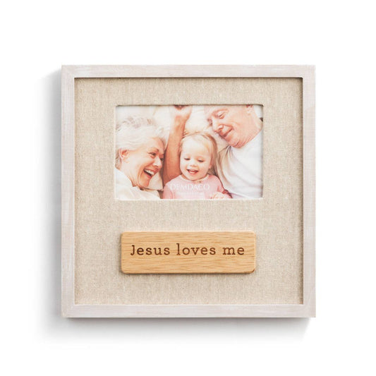 Jesus Loves Me Frame - Findlay Rowe Designs